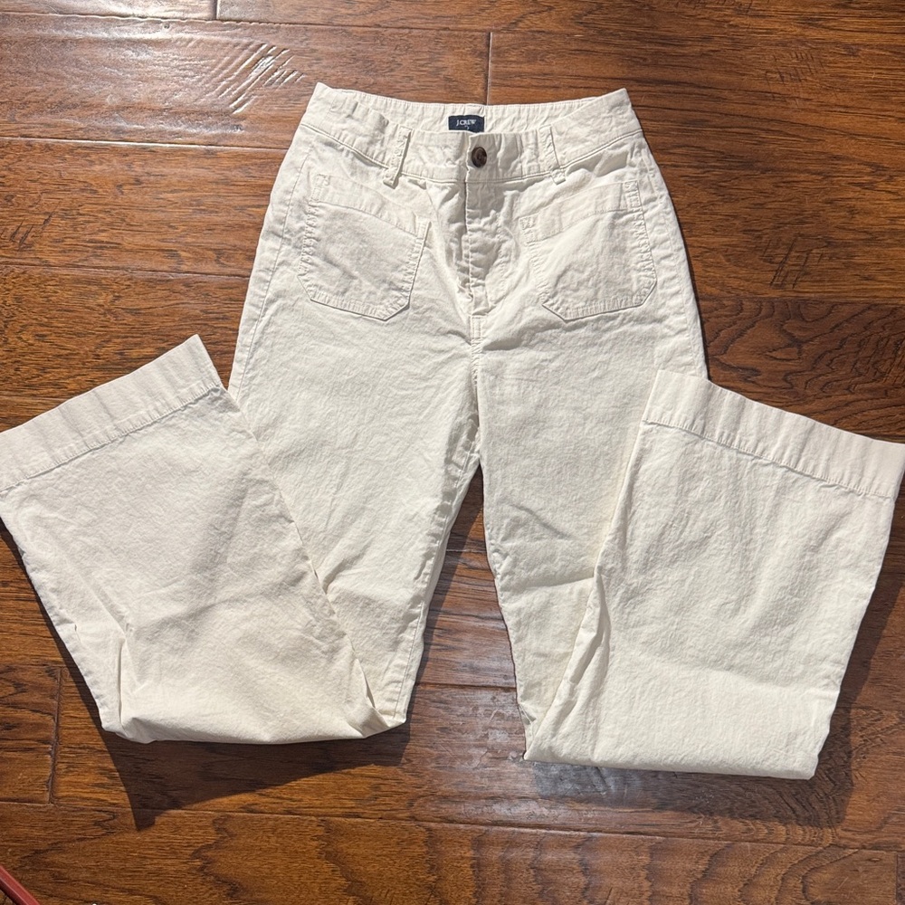 J. Crew Cream Pants